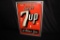 WE PROUDLY SERVE 7UP 7 SEVEN UP SODA POP SIGN