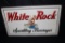 WHITE ROCK SPARKLING BEVERAGES TIN SODA POP SIGN