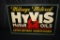 MILEAGE METERED HYVIS MOTOR OIL TIN SIGN