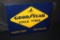 PORCELAIN GOOD YEAR CYCLE TIRES FLANGE SIGN