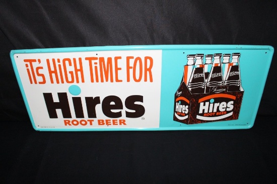 HIRES ROOT BEER 6 PACK SODA POP TIN SIGN