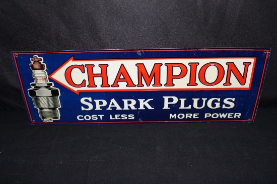 CHAMPION SPARK PLUGS TIN SIGN