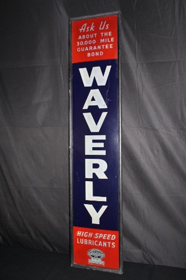 WAVERLY HIGH SPEED LUBRICANTS OIL SIGN