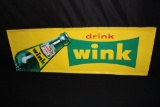 CANADA DRY DRY DRINK WINK SODA POP TIN SIGN