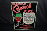 WAKEFIELD CASTROL XXL MOTORCYCLE OIL TIN SIGN