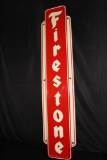 NOS FIRESTONE TIRES TIN SIGN