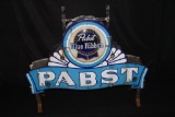 PORCELAIN PABST BLUE RIBBON BEER NEON SIGN