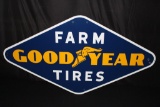 PORCELAIN GOOD YEAR TIRES SIGN 72X39