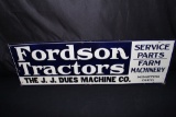 FORDSON TRACTORS SERVICE PARTS MACHINERY SIGN