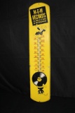 RARE MGM RECORD THERMOMETER SIGN