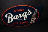 DRINK BARQS ROOT BEER FLANGE SIGN