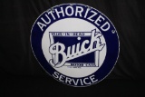 PORCELAIN BUICK MOTOR CARS SIGN