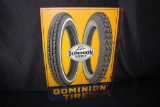 CANADIAN CONSOLIDATED RUBBER DOMINION TIRES SIGN