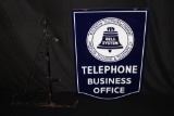 WISCONSIN BELL TELEPHONE BUSINESS OFFICE SIGN