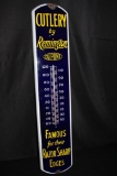 PORCELAIN DUPONT REMINGTON CUTLERY THERMOMETER