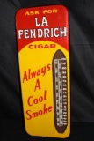 LAFENDERICH CIGARS THERMOMETER TIN SIGN