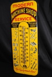 THOMPSON ENGINE & CHASSIS PARTS THERMOMETER SIGN