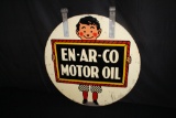 ENARCO MOTOR OIL SIGN 2 SIDED