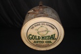 KUNZ GOLD MEDAL AUTO OIL 5 GAL ROCKER CAN