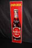 1938 RED ROCK COLA SODA POP TIN SIGN