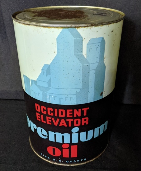 5 QUART OIL CAN OCCIDENT ELEVATOR CO