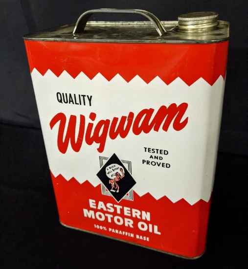 2 GAL OIL CAN WIGWAM MINTLINE & CO LOS ANGELES CA