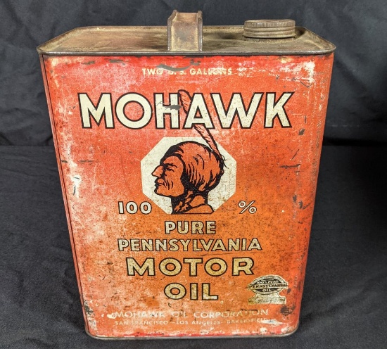 2 GAL OIL CAN MOHAWK OIL CORPORATION SAN FRANCISCO