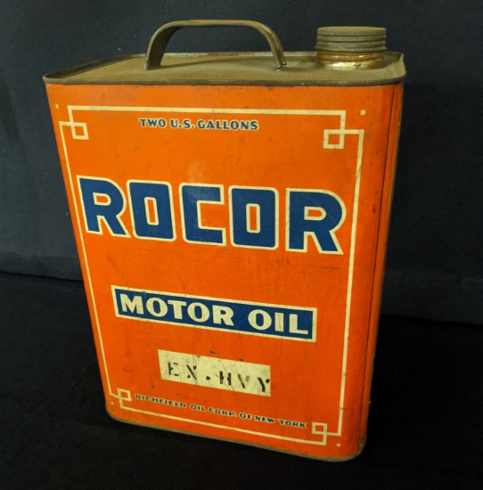 2 GAL OIL CAN ROCOR RICHFIELD OIL CORP NEW YORK