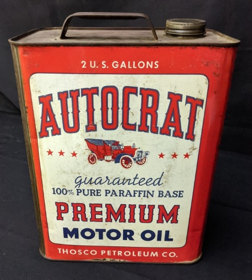 2 GAL OIL CAN AUTOCRAT THOSCO LOS ANGELES CA