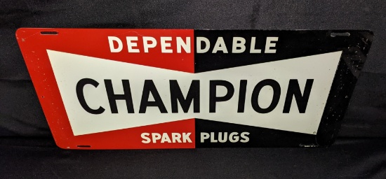 NOS TIN SIGN CHAMPION SPARK PLUGS