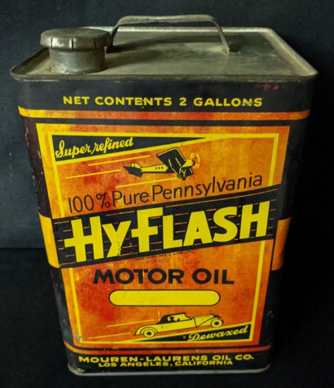 2 GAL OIL CAN HY FLASH LOS ANGELES CA