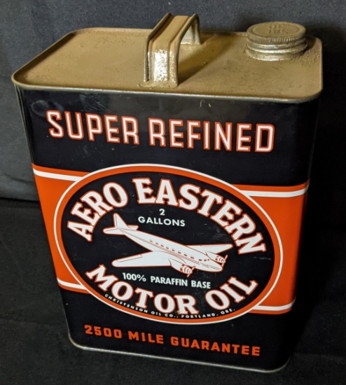 2 GAL OIL CAN AERO EASTERN PORTLAND OREGON