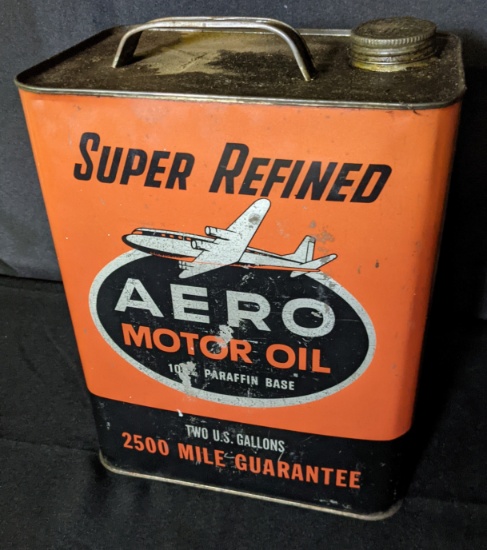 2 GAL OIL CAN AERO EASTERN PORTLAND OREGON