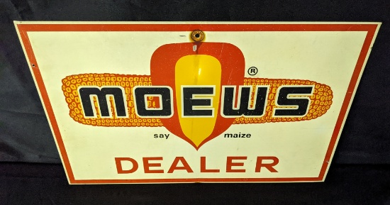 MOEWS SAY MAIZE SEED CORN DEALER SIGN