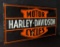 RARE PORCELAIN SIGN HARLEY DAVIDSON MOTORCYCLES