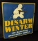 LARGE SIGN MARATHON GASOLINE DISARM WINTER