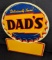 EMBOSSED TIN SIGN DADS ROOT BEER