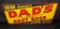 TIN SIGN DRINK GENUINE DADS ROOT BEER