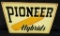 NOS EMBOSSED TIN SIGN PIONEER HYBRID SEED CORN