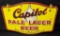 2 SIDED PORCELAIN SIGN CAPITOL BEER JEFFERSON CITY