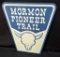 TIN ROAD HWY SIGN MORMON PIONEER TRAIL