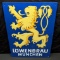 PORCELAIN BEER SIGN LOWENBRAU MUNCHEN
