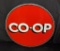 RARE PORCELAIN COOP COOPERATIVE SIGN
