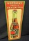 EMBOSSED TIN SIGN 5 CENT NICHOL KOLA