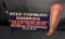 DIE CUT TIN FLANGE SIGN GOODRICH HIPRESS FOOTWEAR