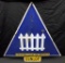 PORCELAIN ROAD SIGN DUNLOP TIRES TOURING CLUB DE