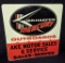 LARGE TIN SIGN MERCURY OUTBOARD MOTORS