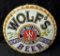 PORCELAIN CORNER SIGN WOLFS BEER STILLWATER MN