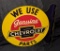 NOS TIN FLANGE SIGN CHEVROLET GENUINE PARTS