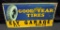 EMBOSSED TIN SIGN GOOD YEAR TIRES ELY MINNESOTA